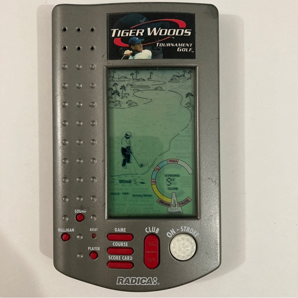 Tiger Woods Handheld Electronic Game 1999
